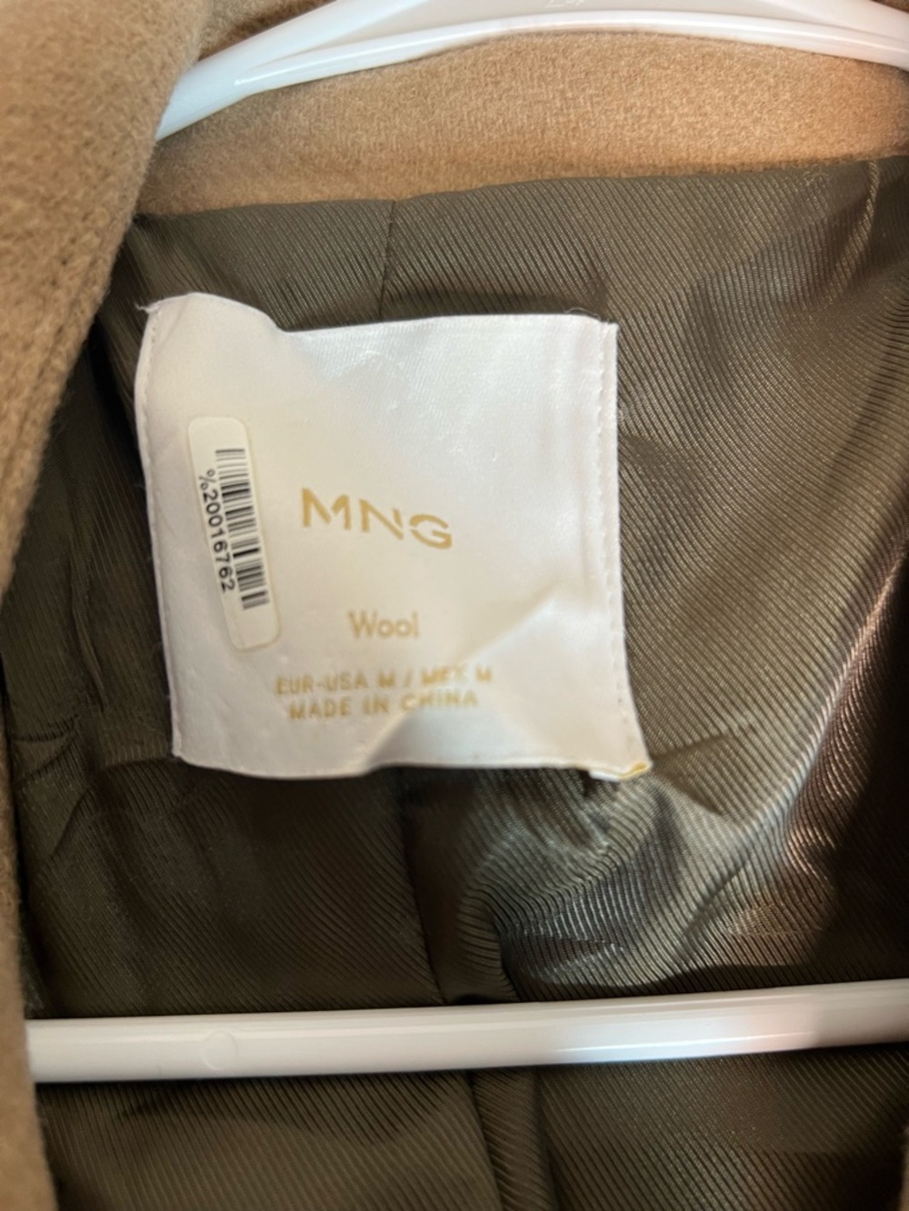 MNG wool coat size M - Picture 8 of 9